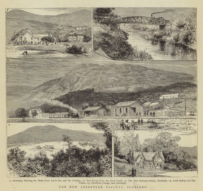 Le chemin de fer de New Aberfoyle, Écosse - Warry